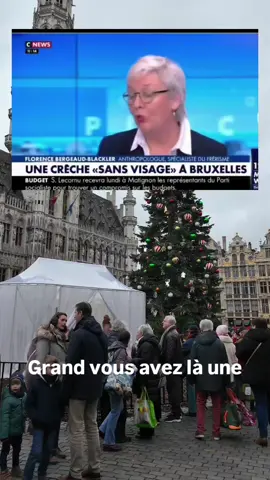 Florence Bergeaud-Blackler, invitée par le MR pour parler des Frères musulmans et du salafisme, affirme maintenant que la crèche de la Grand-Place serait « salafisée » parce que ses personnages n’ont pas de visage. Sauf que cette crèche a été validée par la Ville… donc aussi par les échevins MR.