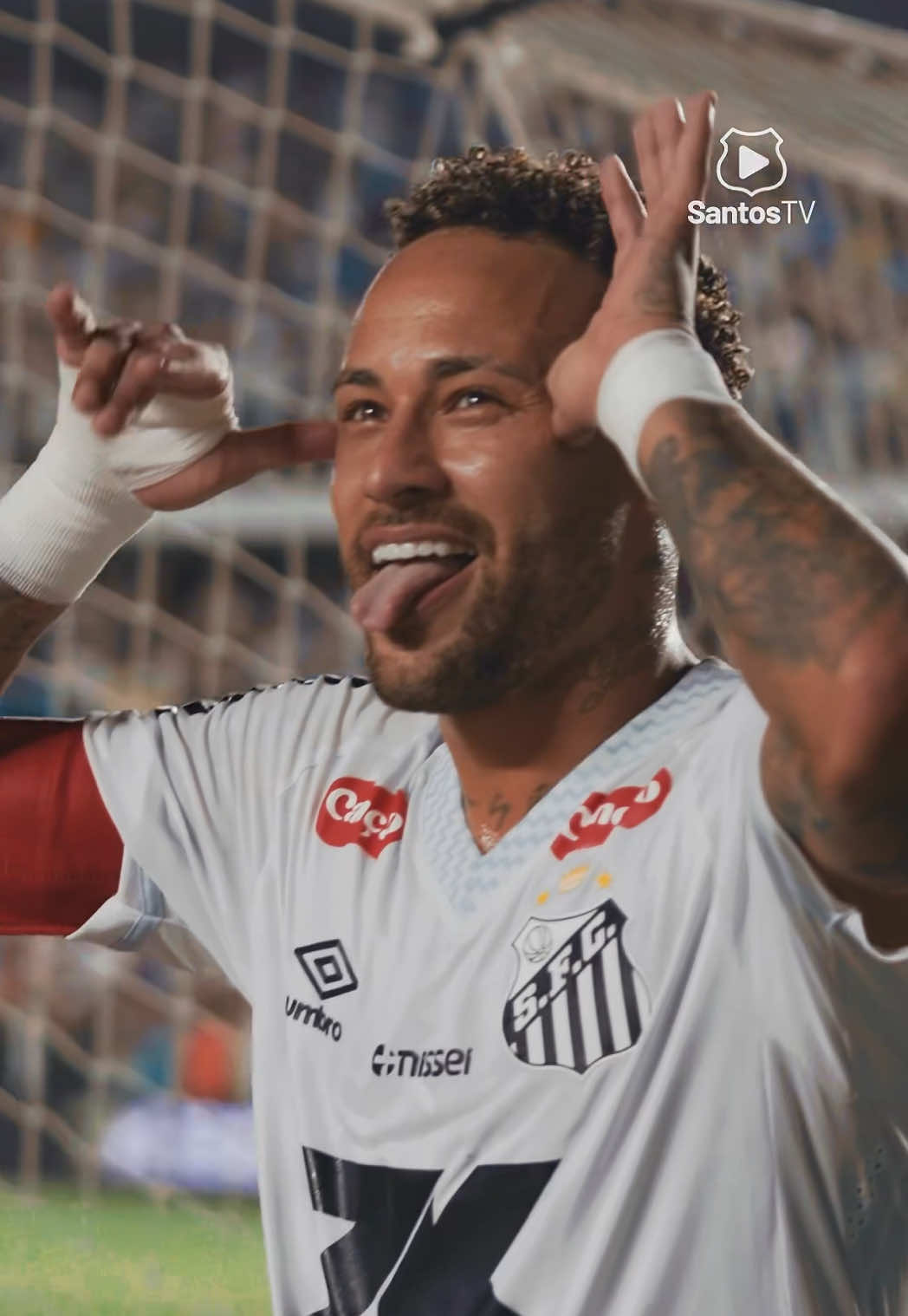 O gol de #NeymarJr no detalhe 😎🎥 #SantosFC #Santos #TikTokEsportes #Neymar 