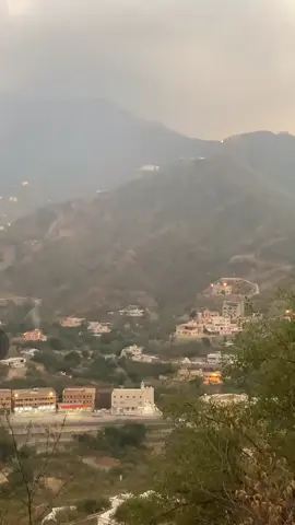 أجواء شتويهـ .. رجال ألمع .. 🌷🙏🏻