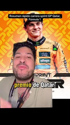 Resumen rápido de la carrera sprint del Gran Premio de Qatar de la Fórmula 1: Primer lugar para Oscar Piastri, segundo George Russell, tercero Lando Norris y cuarto Max Verstappen. #F1 #Formula1 #DelBosqueF1 #QatarGP #TikTokDeportes 