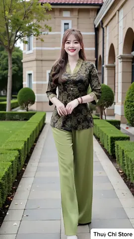 Bộ đồ lam đi chùa. #dolamdichua #thoitrangnu #xuhuong #viral #thinhhanh 