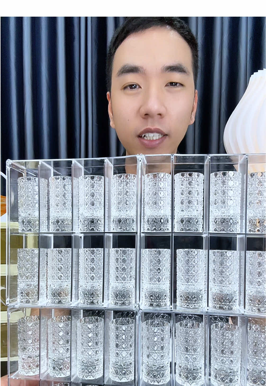 Bộ Ly Thuỷ Tinh Pha Lê Cao Cấp