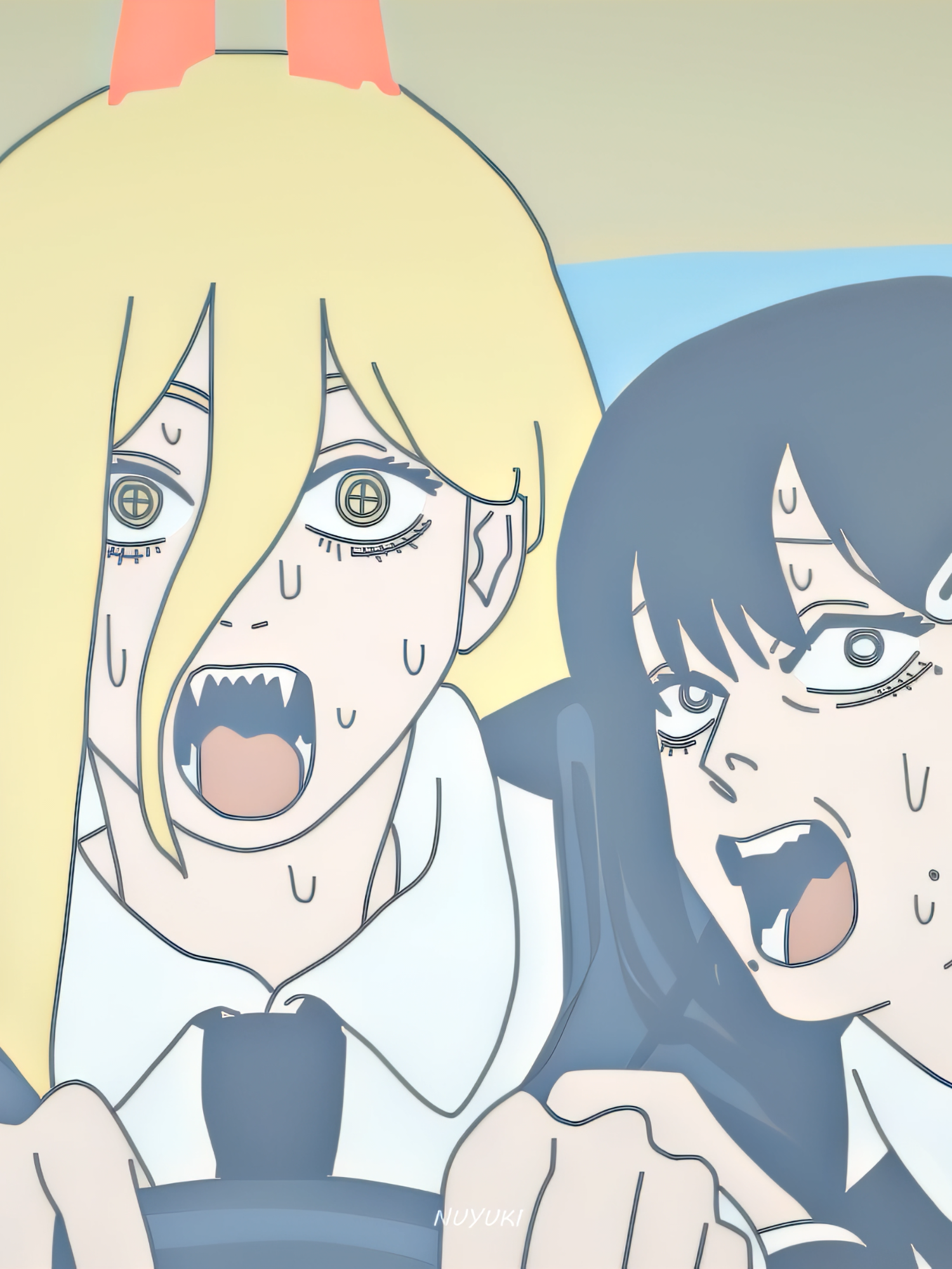 kobeni power car scene🚗 #chainsawman