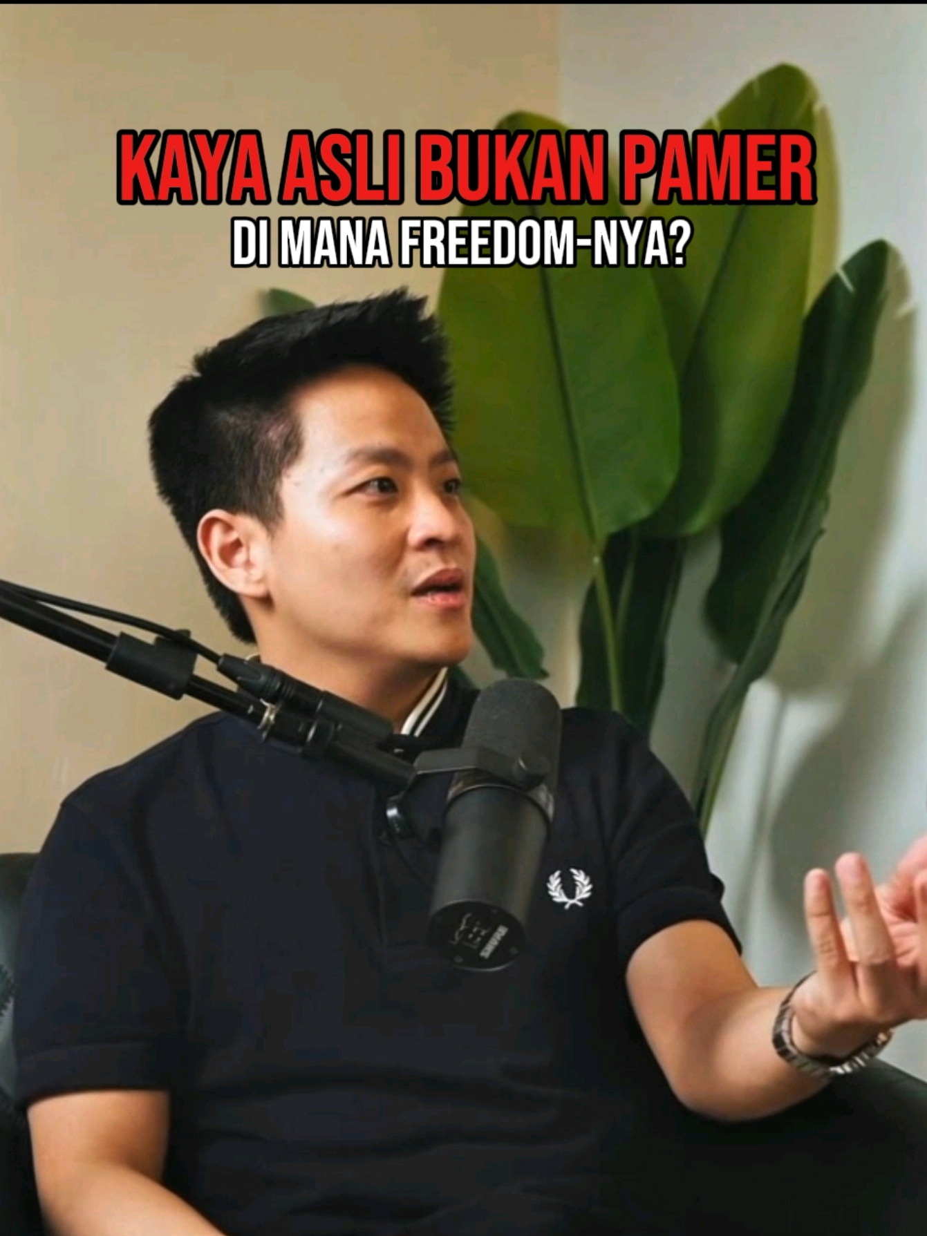 Kalau Lu Kaya Tapi Masih Butuh Orang Lihat, DI MANA FREEDOM-NYA? #lioclip #theoderick #mudacumasekali #freedom #financialfreedom 