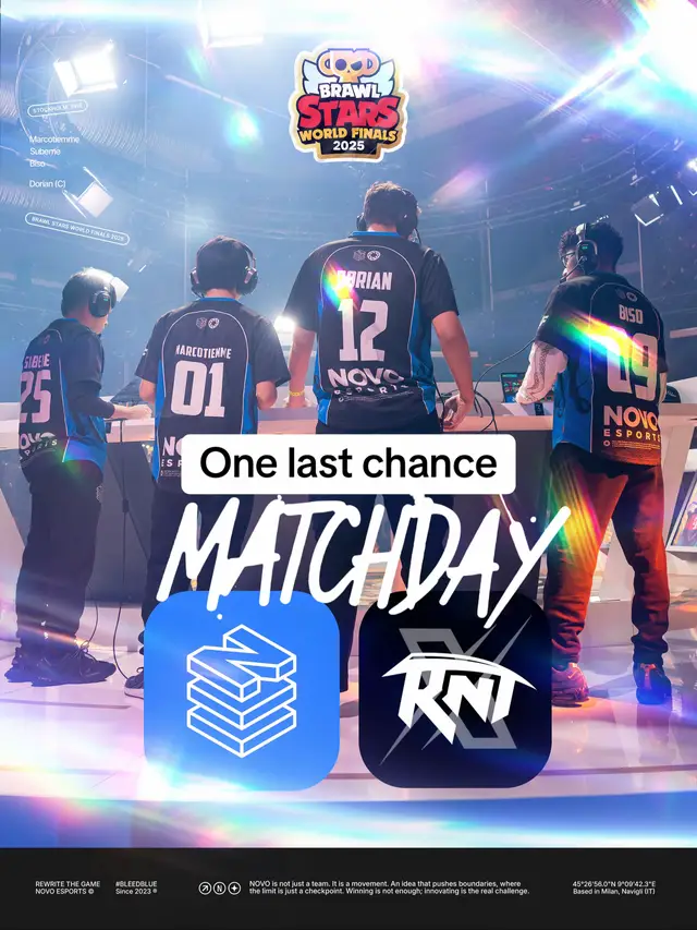 Our last chance on the big stage, let's make it count 😤 vs REVENANT XSPARKS 🏹 #NOVOEsports #BleedBlue #brawlstars #brawlstatstiktok #brawlstarsgame 