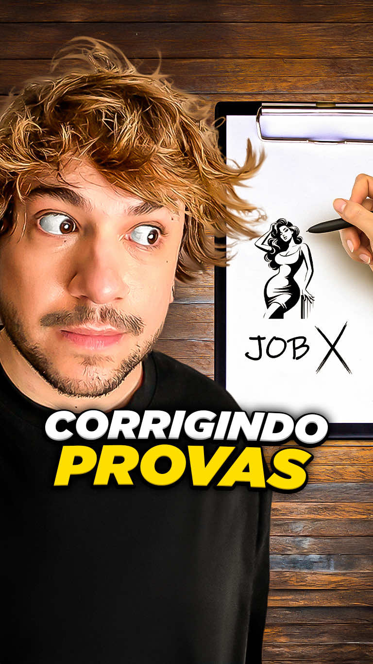 corrigindo prova #livedobrino #humor