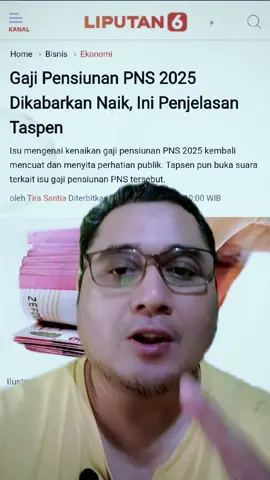 Gaji Pensiunan katanya akan naik bahkan di rapel di tahun 2025 ini, berikut penjelasannya #taspen #beritaviral #pensiunan #fyppppppppppppppppppppppp 