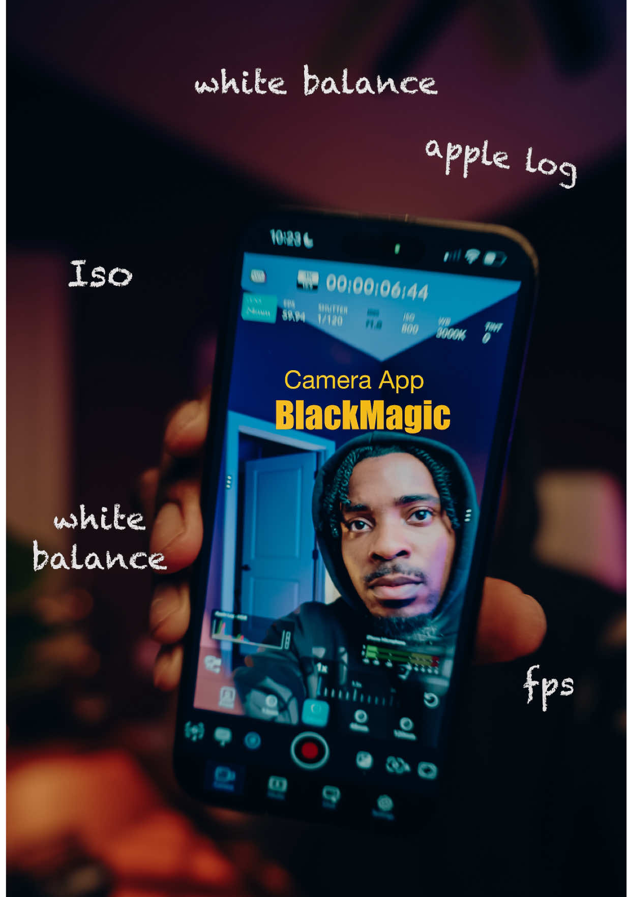Comment “Apple” and I’ll send you my iPhone Lut for A LOG 📱 Blackmagic Camera App Settings (My Setup): • Codec: H.265 (great balance of quality + file size) • Resolution: 4K • Orientation: Enable Vertical Video • Color Space: Apple Log → this gives you the most dynamic range and color flexibility • If you shoot Apple Log, I always turn on a Rec.709 Display LUT so I can expose better while filming • If you don’t want to color grade, you can shoot in Rec.709 instead — still looks great • I manually set ISO, Shutter Speed, and White Balance just like I would on my Sony cameras. Control = clean footage. Shooting like this gives you a clean, professional image straight from your phone—and with good light + good technique, people won’t even realize it’s iPhone footage. #blackmagic #iphone17promax #contentcreator 