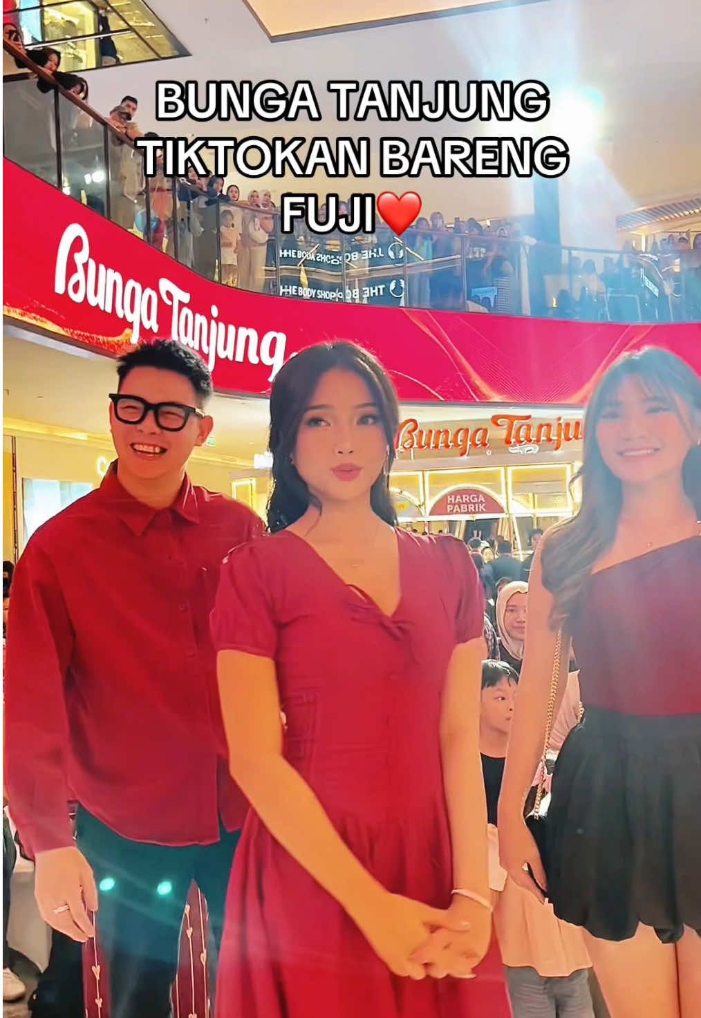 seru bangett bunga tanjung tiktokan sama kak fuji si ratu fyp kitaaa #bungatanjung #fujian #fuji #ratufyp #mngfuji 