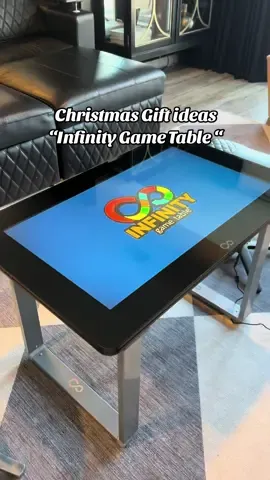 The coolest Christmas gift idea for your family. The infinity game table .(discount code gillaleigh10) link in my main bio @Arcade1Up #gametable #infinitytable #arcade1up #christmasgiftideas #allforyou 