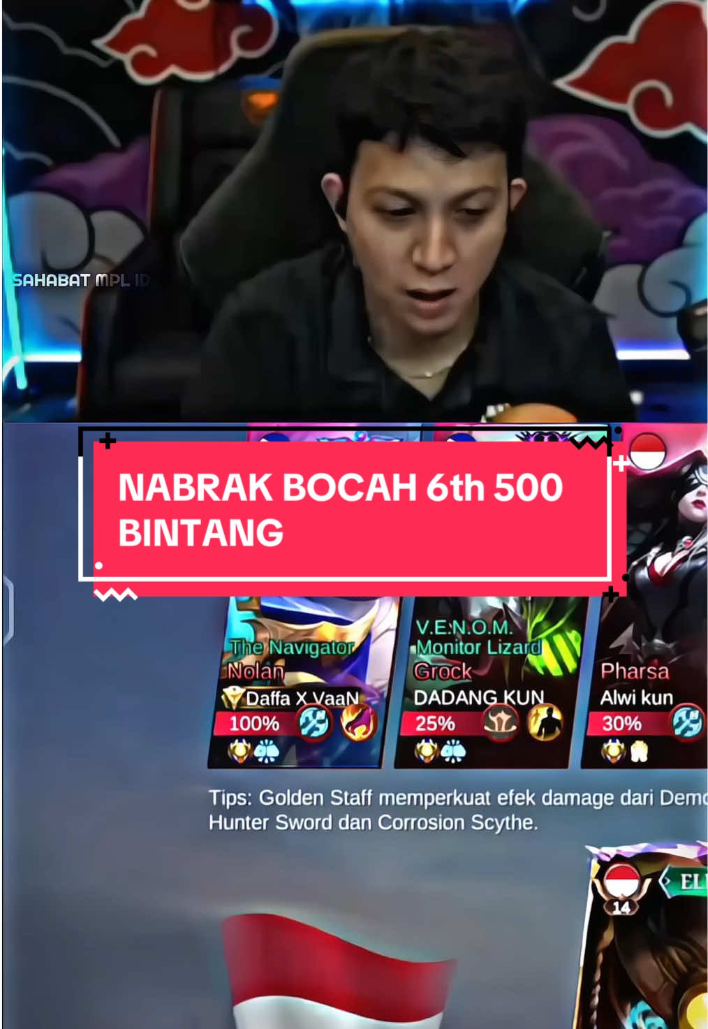 Langsung aja cil, RRQ DaffaxVaan 🗿😬 #xinn #daffavaan #MLBBXSpongeBob #MLBBFriendFest #MLBB 