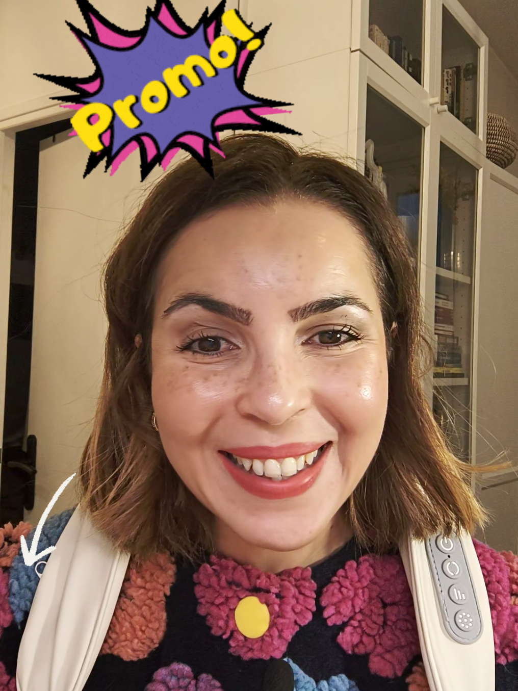 On valide un milliard ce masseur de coups sans fil. Il détend vraiment les cervicales #blackfridaytiktokshop #bonplan #masseur #massage 