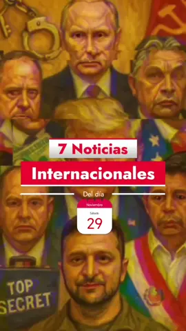 🌎29 de noviembre 2025 💯 Noticias internacionales del día #noticiasinternacionales #noticias #noticiasen1minuto 