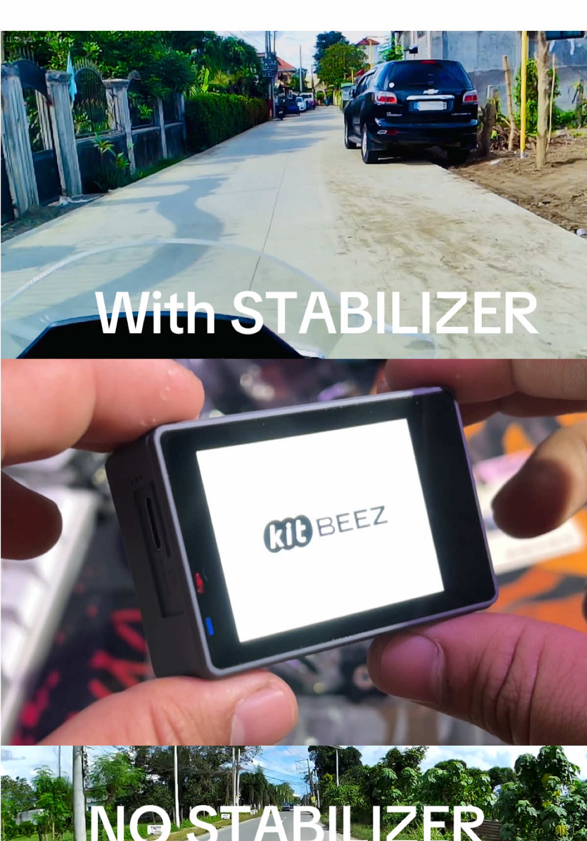 Replying to @️ mini action camera with stabilizer. #actioncamera #5kactioncamera #motorcyclecamera #kitbeezcamera #kitbeezcameraresult 