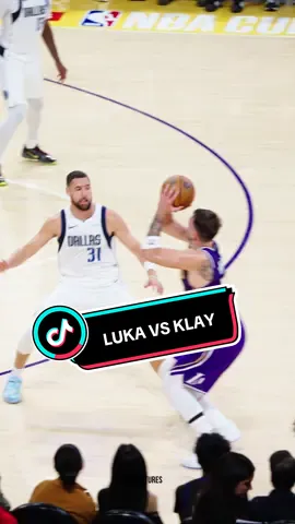 Luka vs Klay Thompson pumpfakes 🤩#lakers #lukadoncic #klaythompson 