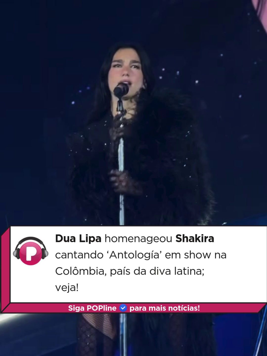 A noite em Bogotá virou assunto mundial por causa de um momento totalmente inesperado. No show realizado no Estadio El Campín, Dua Lipa interrompeu por alguns segundos a vibração intensa da 'Radical Optimism Tour' para surpreender a plateia com uma homenagem que ninguém imaginava: uma versão emocionada de 