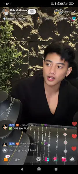 11.29.25 VRIX GALLANO LIVE SELLING FOR KAITO CRAFTED WITH LON 🖤🖤  @Vrix Gallano @VRIXXY #vrixgallano #tiktok #viraltiktok #aninobyvrix #tiktokviral 