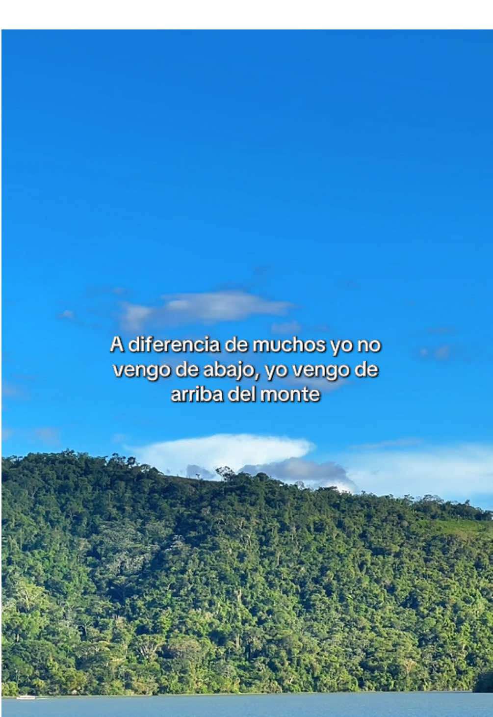 De los cerros de la laguna azul 💙 #viaje #selva #lagunazul #cerros #monte 