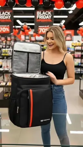 Mochila térmica 18L de capacidade impermeável  #mochilatermica #promocaotiktok #bolsatermica #oferta #blackfriday 