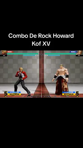 Entrenando combos con rock howard en la kof 15 espero les guste este combito.  #fyp #combos #kofxv #rockhoward #entrenamiento 