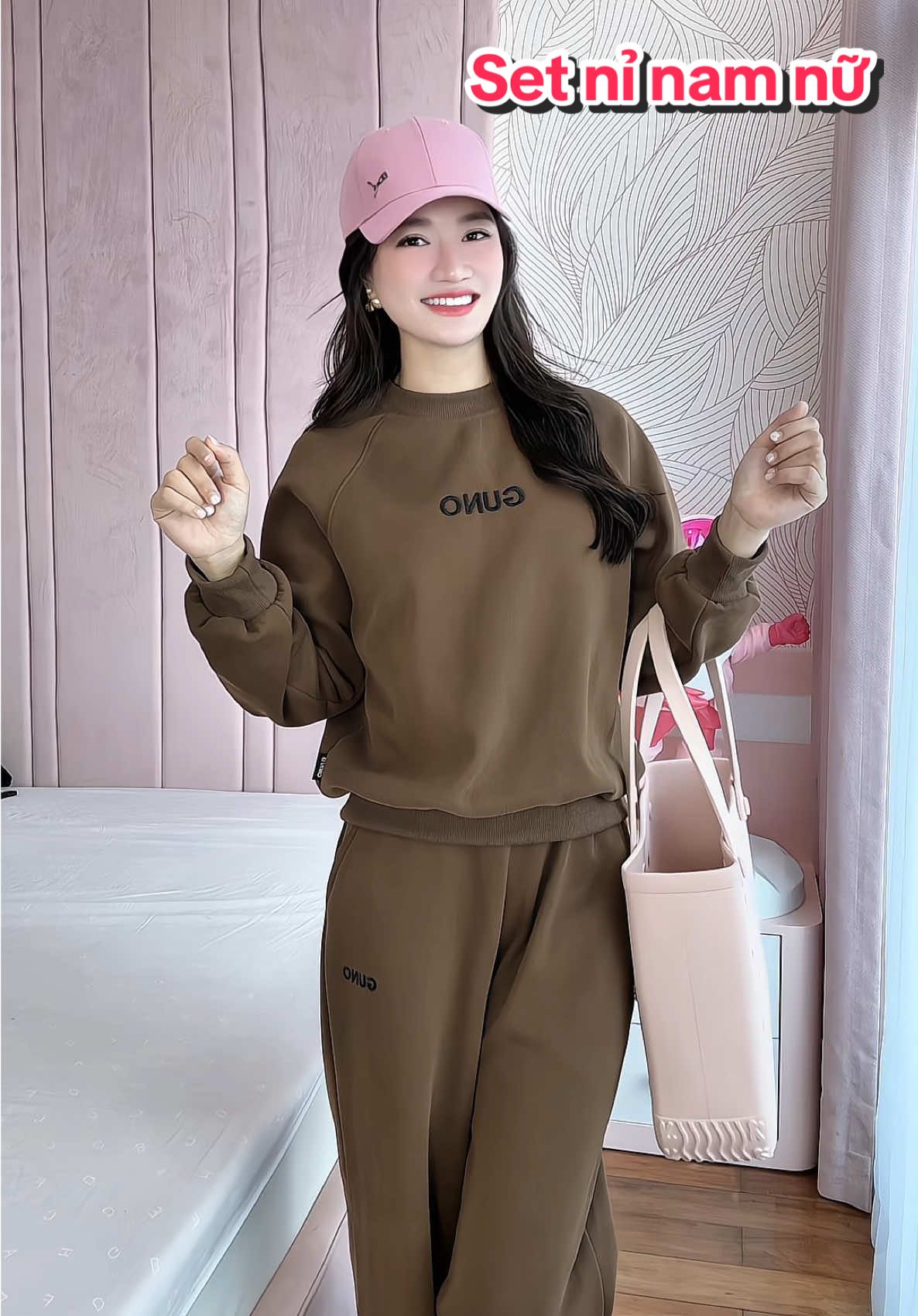 GUNO-Bộ quần áo nỉ NAM NỮ #setdoxinh #setninamnu #Guno #guno3tuoi #quynhchanhsa 