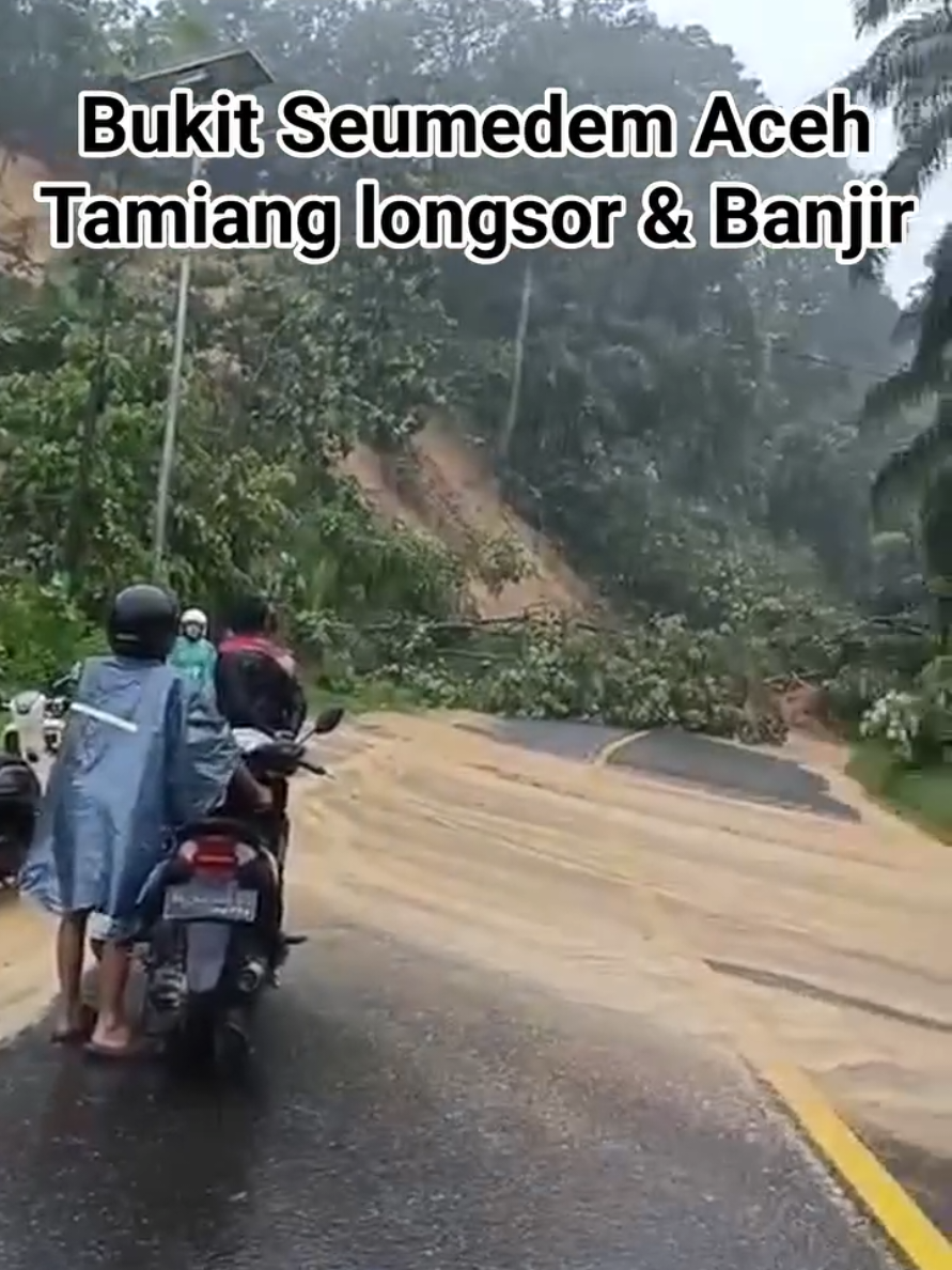 BUKIT SEUMEDAM ACEH TAMIANG  #acehtamiang #longsor #banjir 