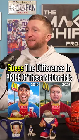 McDonald’s In 2019 Vs Now! Prices Are Crazy! #fyp #mcdonalds #fastfood #price #guess 