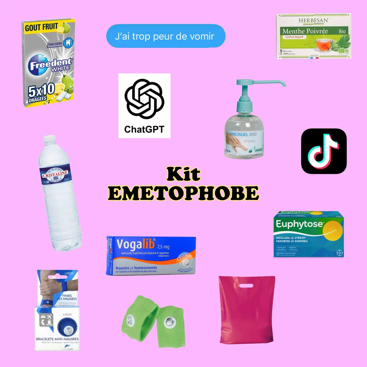 J’ai trouvé une inspiration de ce tik tok en Anglais donc j’ai trouvé ça sympa de la faire en Français !! ☁️ #emetophobia #fyp #viral 