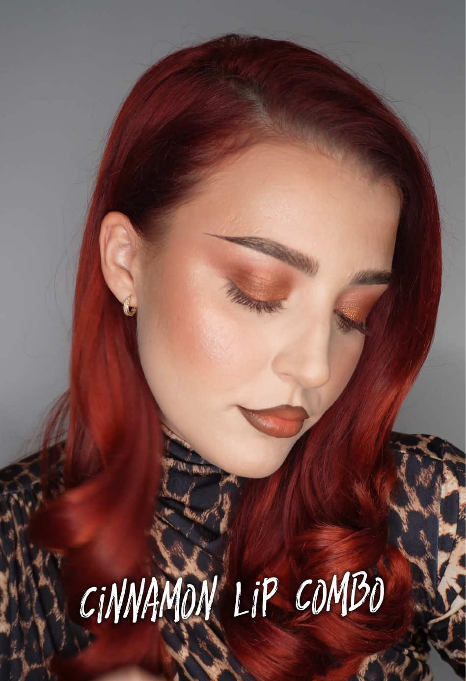 Cât de fain arată 😍 @NAESIA Cosmetics @Maybelline NY #lipcombo #cinnamonlips 