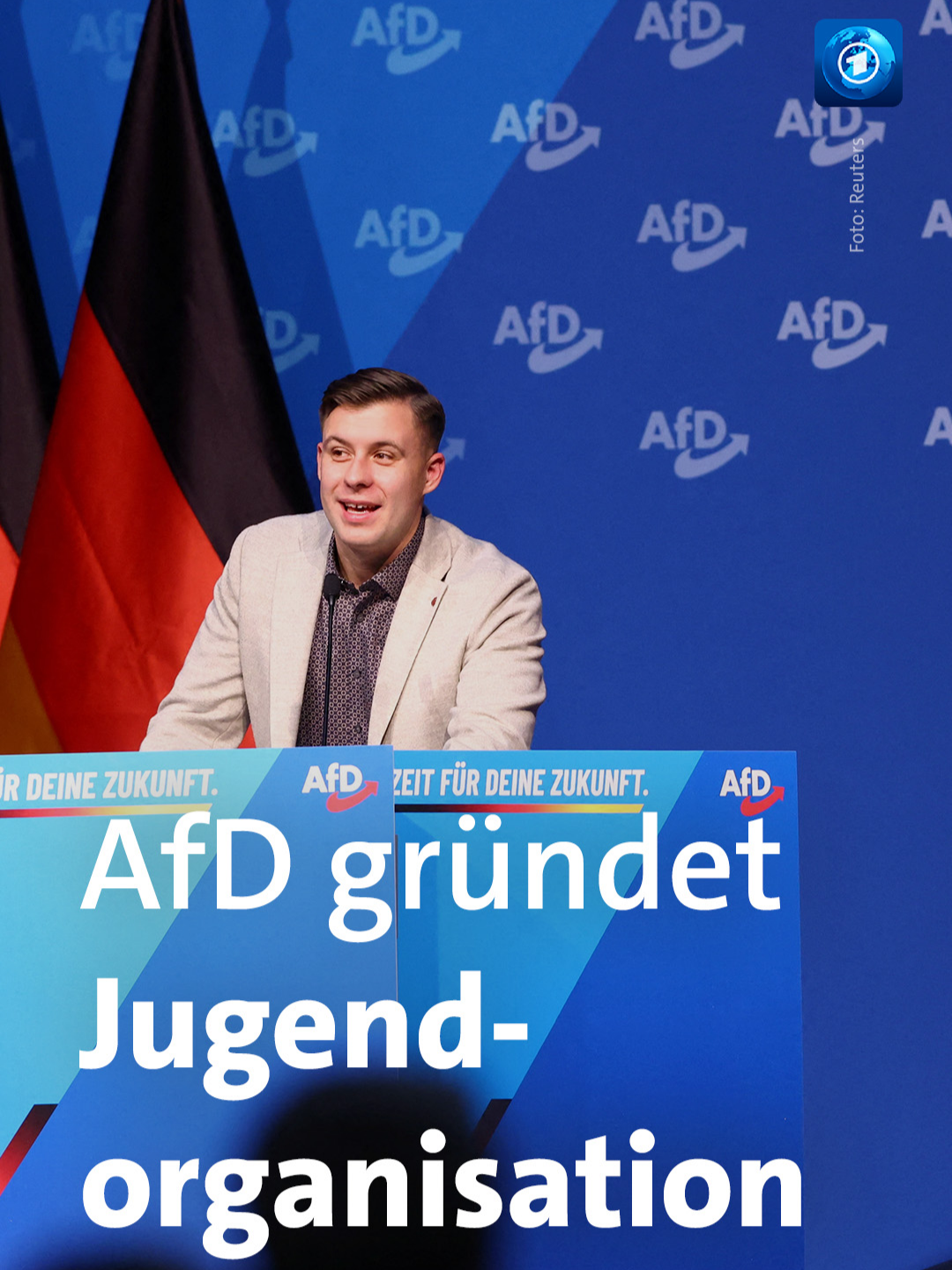 AfD gründet in Gießen neue Jugendorganisation „Generation Deutschland“. Davor und währenddessen gab es massive Proteste. #afd #gießen #proteste #tagesschau #nachrichten
