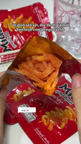 Trả lời @Lanh Lanh giòn sần sật ăn thích nha, trộn cơm ăn cũng ngon á mọi người #snackkhoainua #snackkhoainuacayte #xh #viral #anvat 