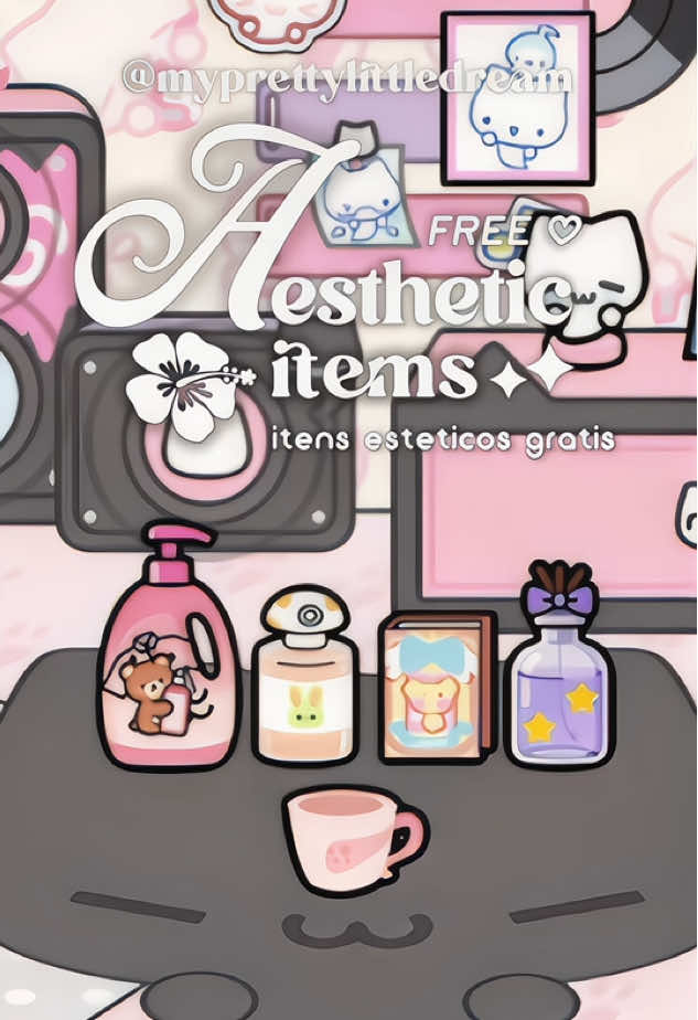 free aesthetic items 🤍 | @BUD Town | #budtown #tocaboca #avatarworld #pazu #creatorsearchinsights 