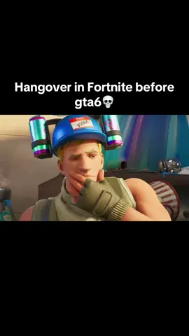 Hangover in Fortnite before gta6💀 #viral #fyp #brainrot #fortnitechapter7  #fortnite 