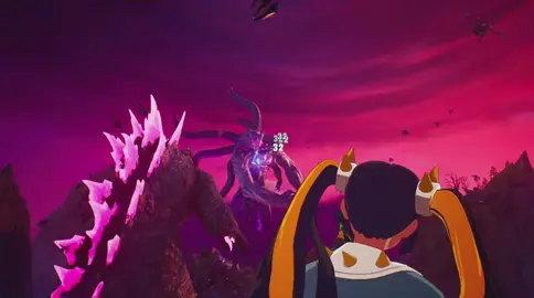 The highlight of the Zero Fortnite event  Miku Miku Beam 🩵 #hatsunemiku #godzilla #hatsunemikuvocaloid #fortnite #hatsunemikufortnite 