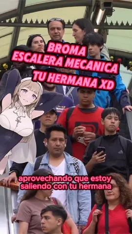 BROMA CALLEJERA 🤣 BROMA ESCALERA MECÁNICA 🤣 BROMA EN LA CALLE 🤣 TEMPORADA 9 — PARTE 7🔥 #bromas #broma #humorchileno #humor #paolotuninetti