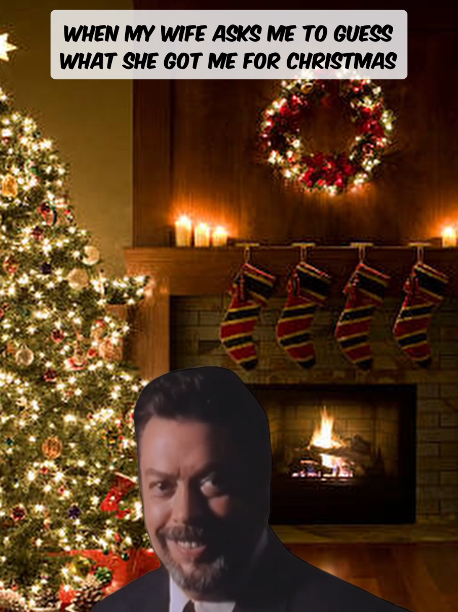 Can't Wait For My Christmas Gift 🤗 She never thinks my answer is funny, but a husband can be hopeful 🤗😆 #christmas #husbandwife #funny #marriedlife #married    