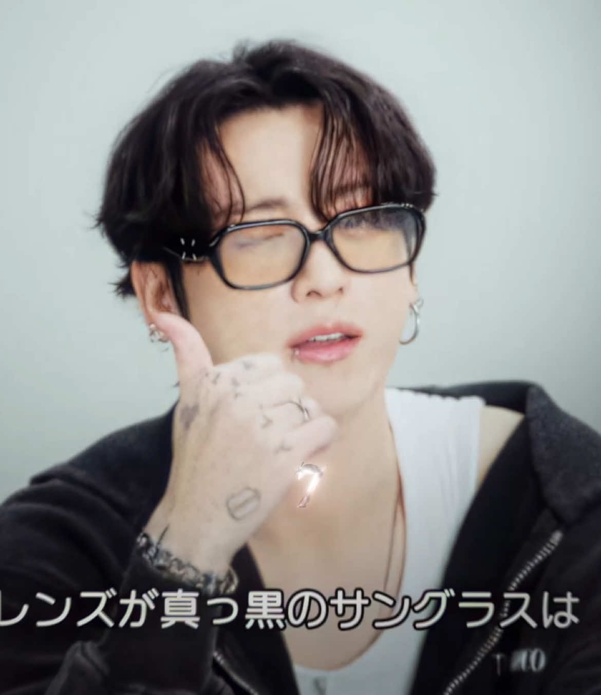 JK with glasses #jungkook #jungkookedit #jeonjungkook #bts #btsedit 