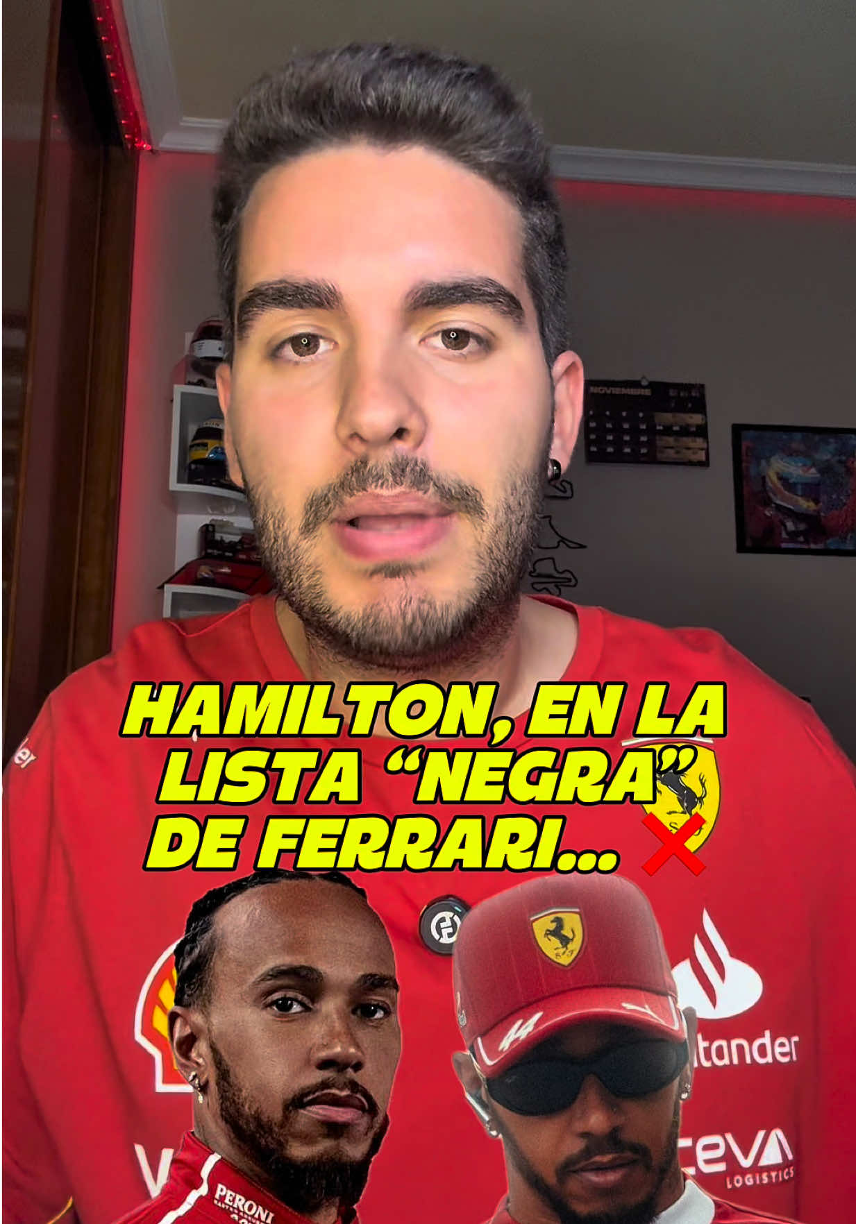 LEWIS HAMILTON ENTRA EN LA LISTA “NEGRA” DE FERRARI ❌ 👉🏼 El desempeño del 7 veces campeón del mundo esta temporada está siendo indigno para un piloto con tanto talento como Lewis. Hamilton está irreconocible. Ya suman 5 clasificaciones consecutivas fuera de la Q3 con su Ferrari. Y tras la eliminación en Q1 hoy, entra en una lista de 3 pilotos como los ÚNICOS en las HISTORIA de Ferrari que han quedado consecutivamente eliminados en Q1 🤯 Ojalá vuelva para 2026. Pero su 2025 está dejando mucho que desear. #formula1 #f1españa #lewishamilton #fernandoalonso #scuderiaferrarif1 