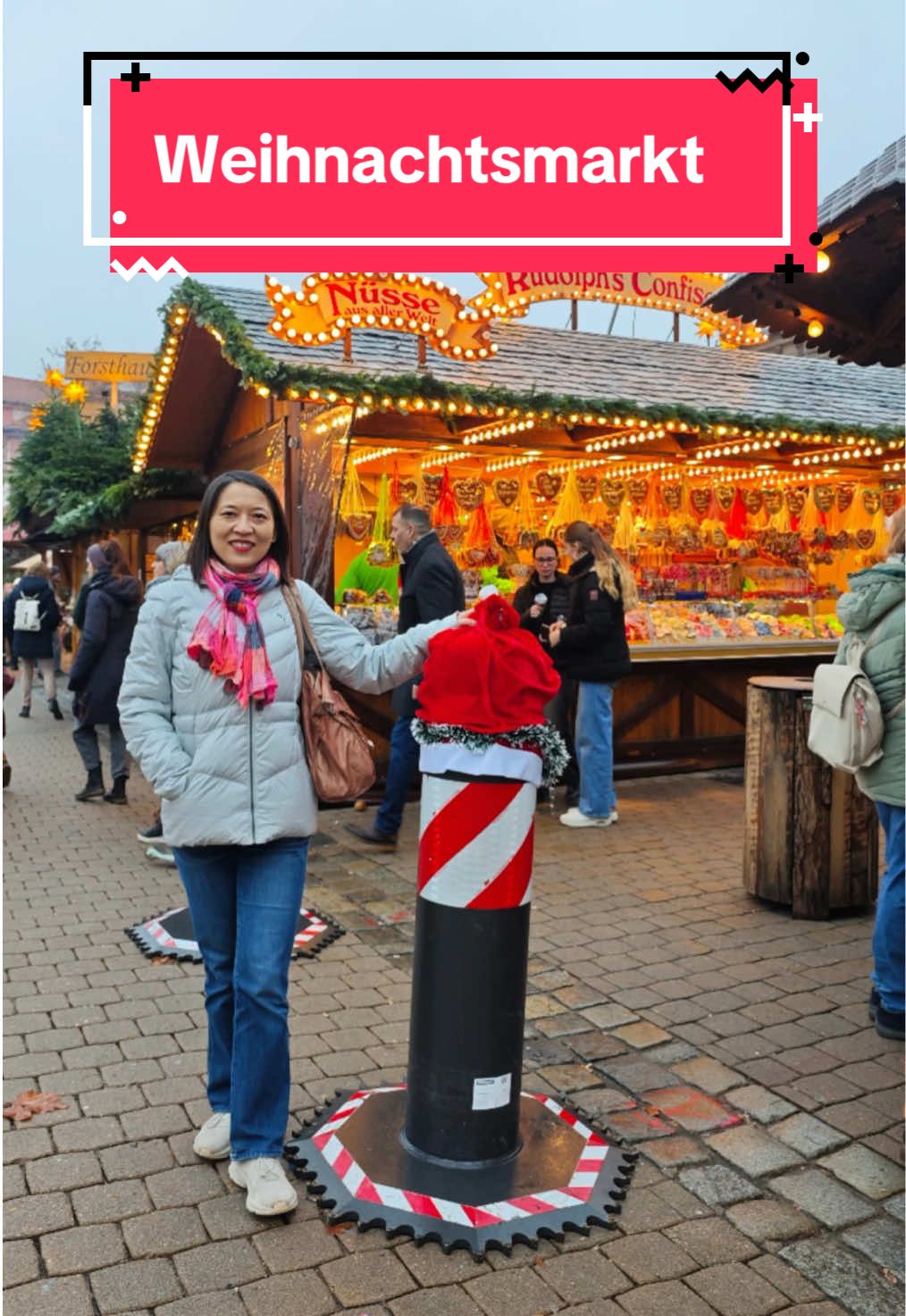 Auf dem Weihnachtsmarkt bummeln🎄 逛圣诞市场 #weihnachtsmarkt #learnchinese #mandarin #HSK #chinesischlernen 