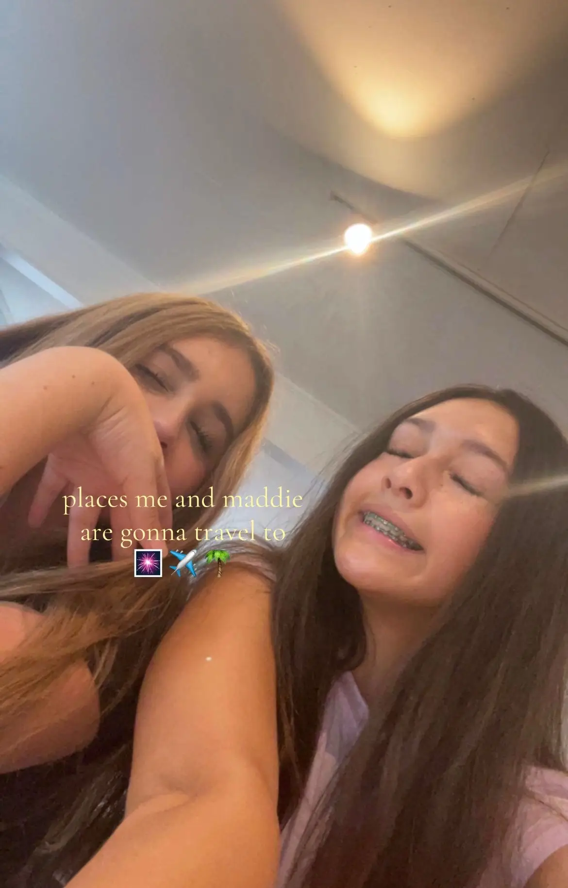 this took me forever @maddie💞🥳✌️😇 #travel #bestfriend #relatable 