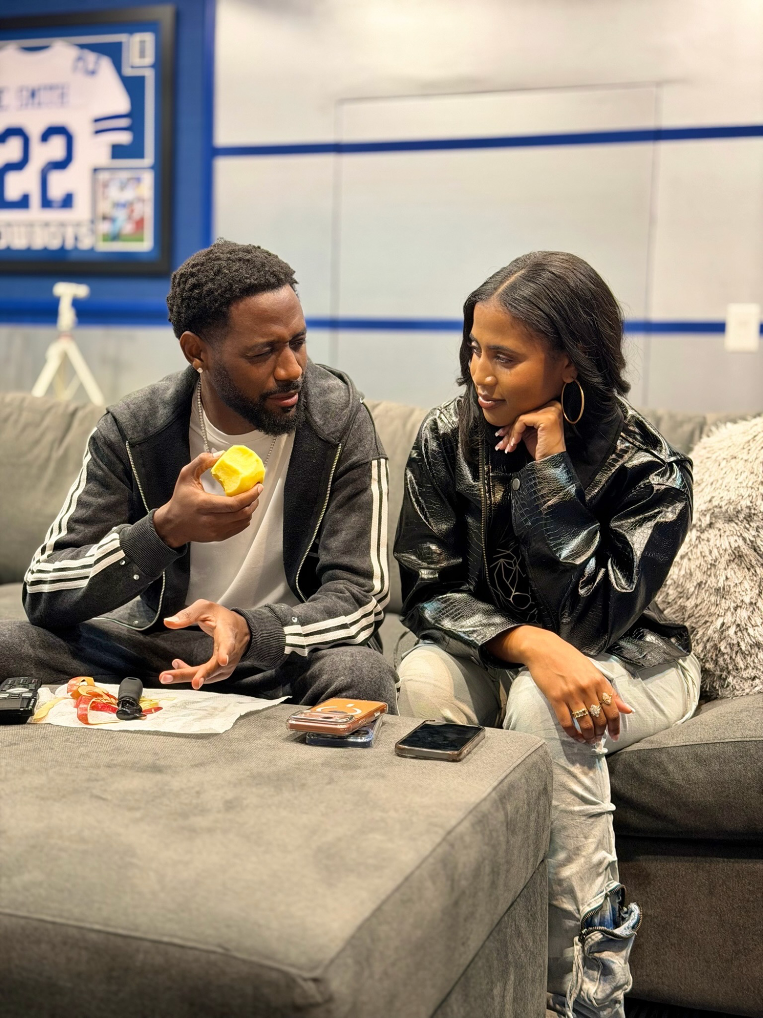 When Wayne finds out Honey Pot was with D all night