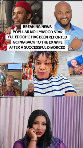 popular nollywood actor yul edochie has been reported begging for mercy from the first wife after years of divorced, the actor is currently begging for a reunion as he has been alleged  divorced judy Austin who seems to be the new wife after may left the marriage #latestupdates #latestgist #latest #latestnews #ememumoren 