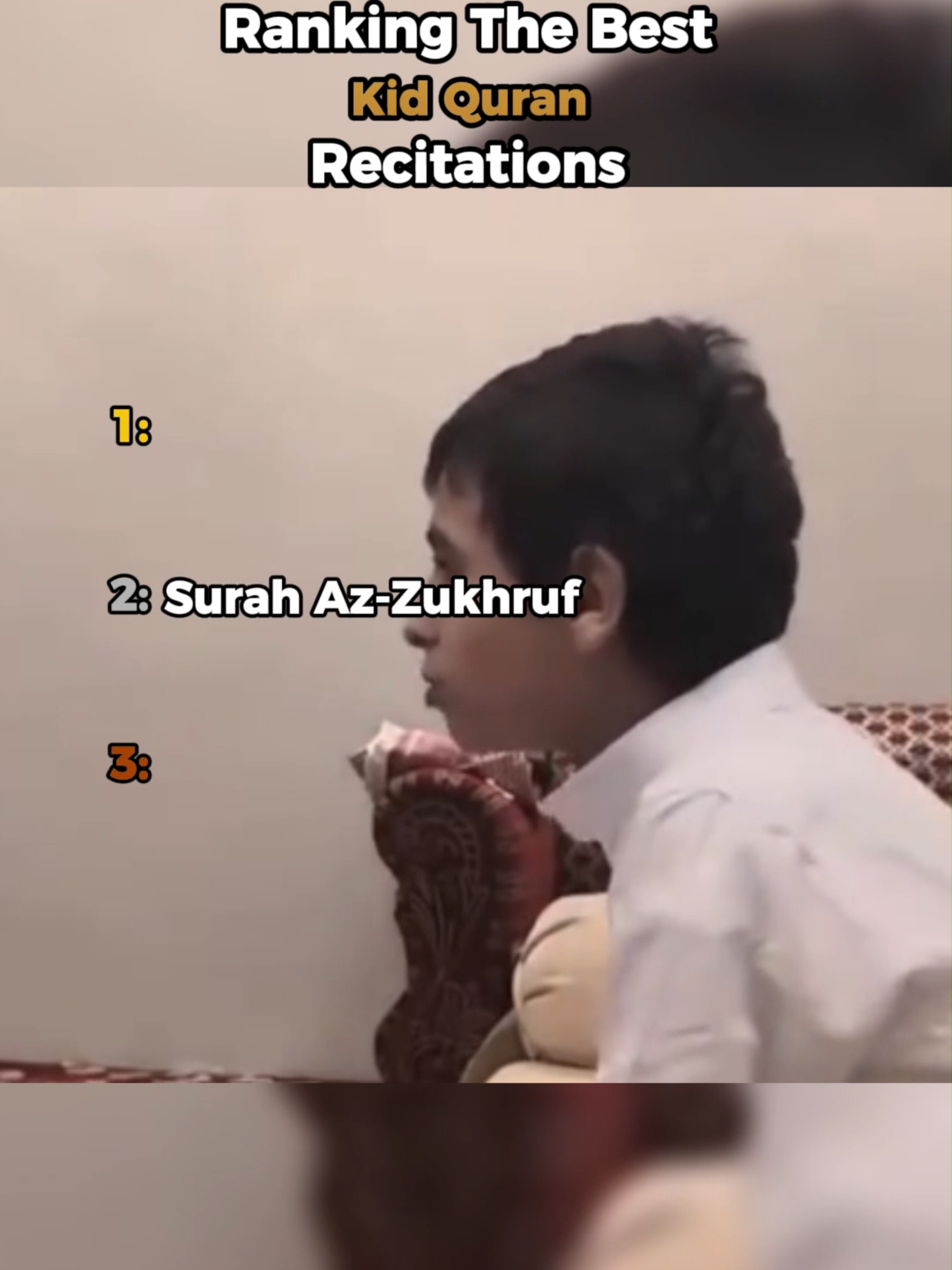 Ranking The Best Kid Quran Recitations #islam #usa #recitation #quran #fyp