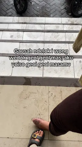 Driji iki nahan ora mosting mas