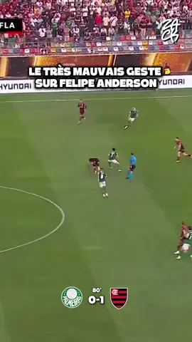 Le très mauvais geste sur Felipe Anderson #zacknani #football
