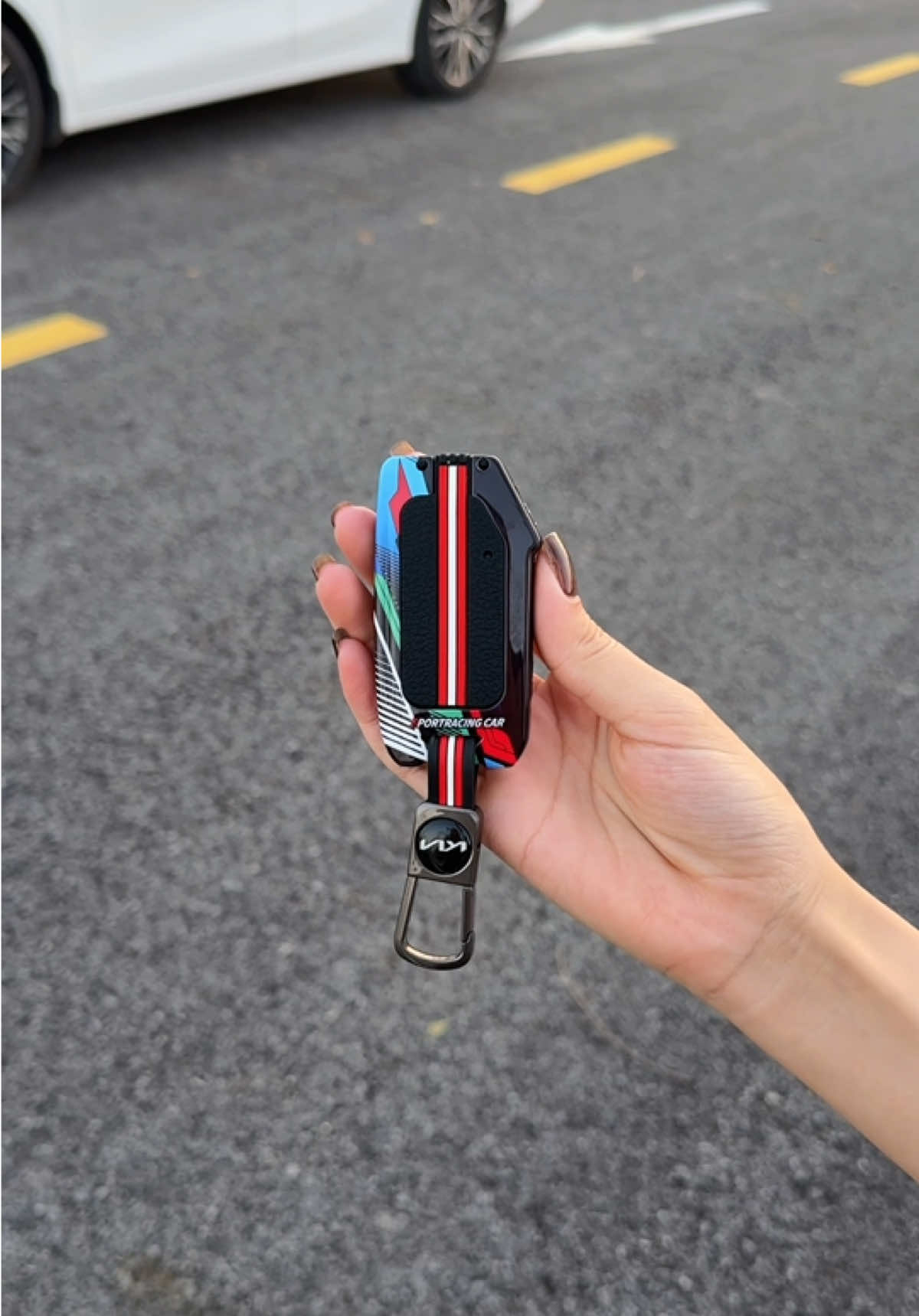 Ốp chìa khóa hợp kim loại  cao Cấp #phukienoto #phukien #xuhuongtiktok #xuhuong 