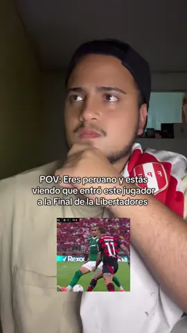 Se me escapó un trauma por los ojos.🥲 #flamengo #peru #copalibertadores #cebolinha #final 