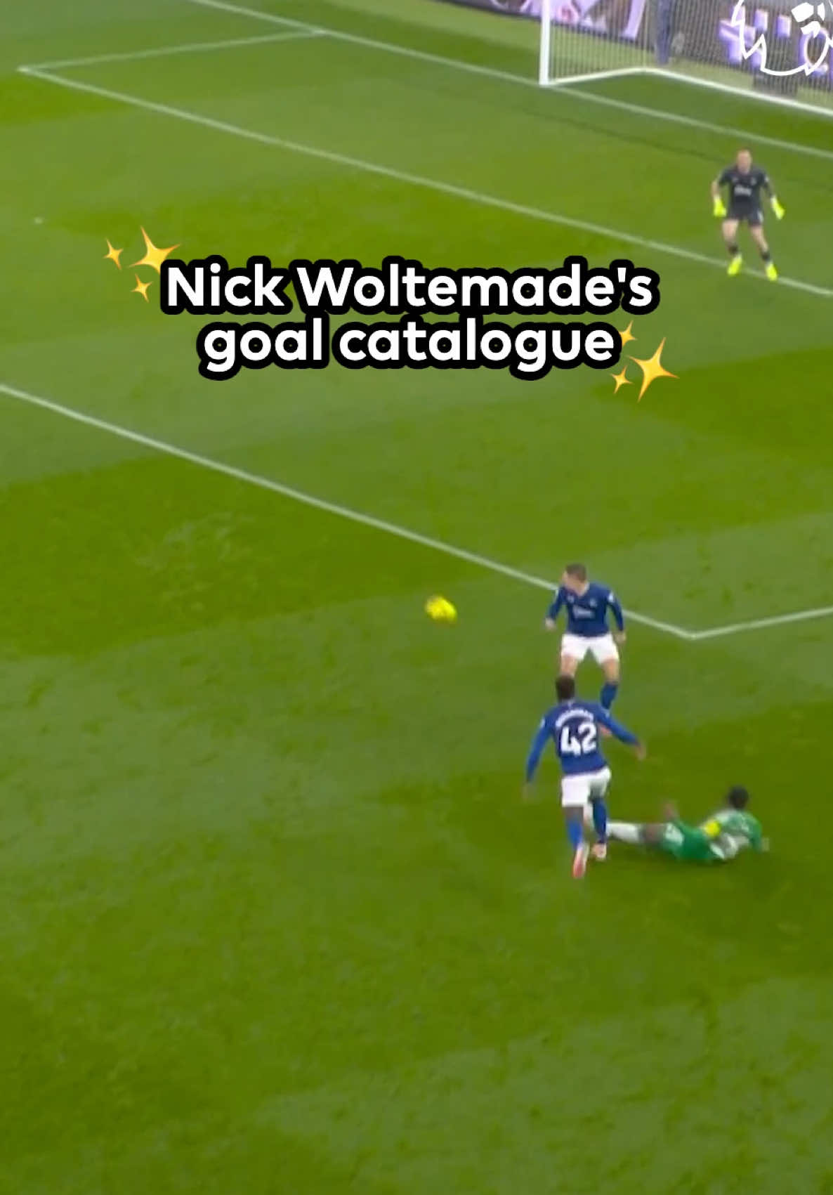 Woltemade can do it all. #PremierLeague #Newcastle