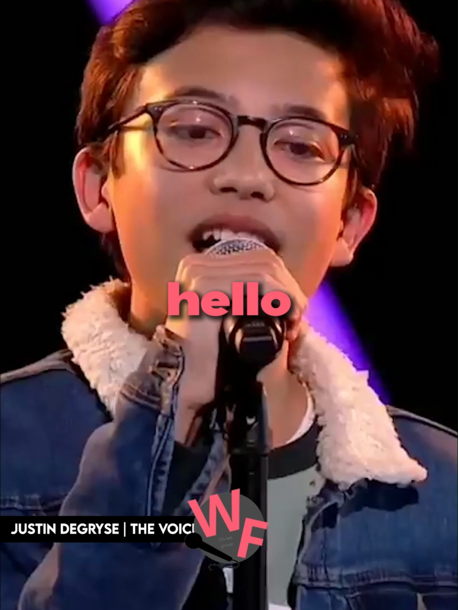 I made them all sing LOVELY together