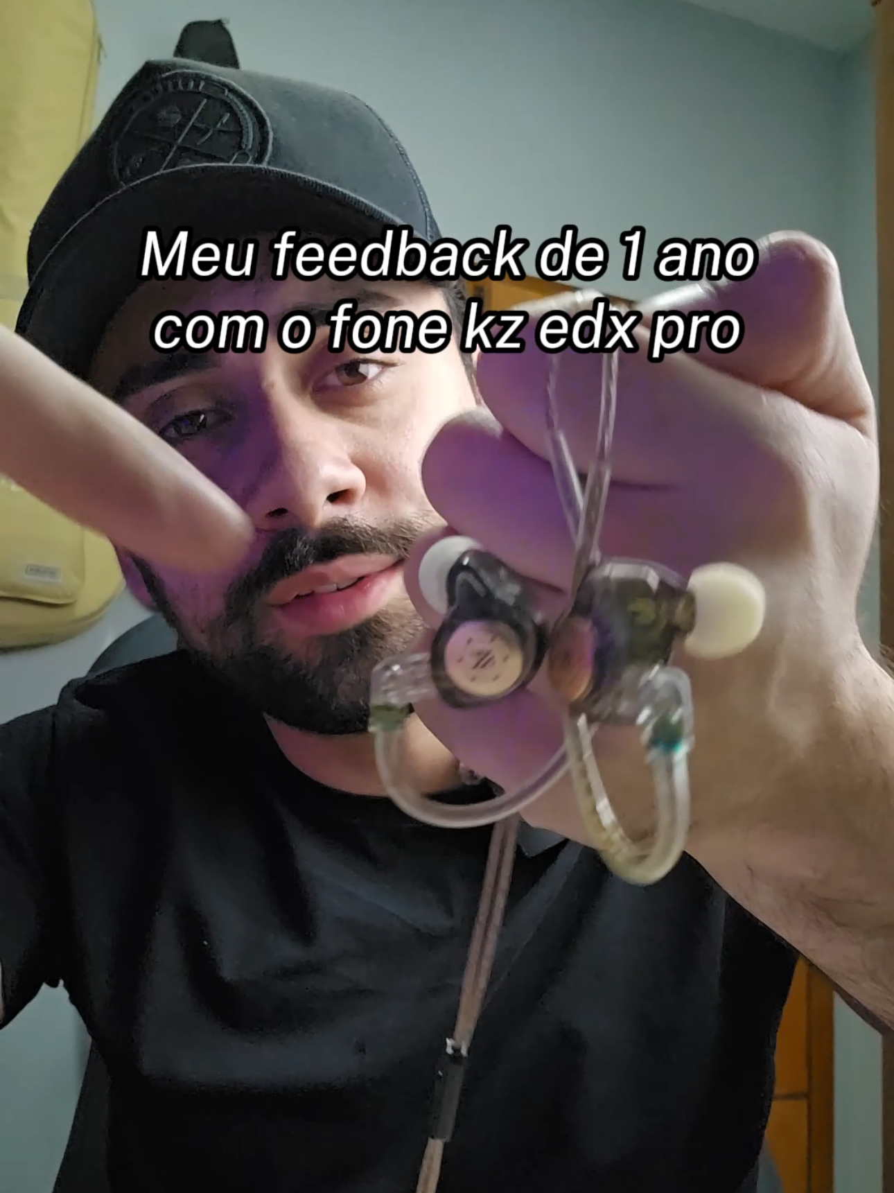 Meu feedback de 1 ano com o fone kz edx pro